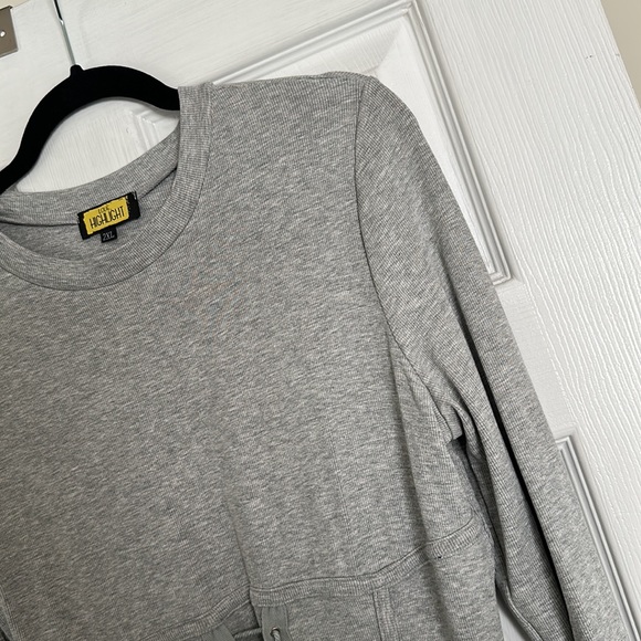 Love Highlight | Ribbed Long Sleeve Lace-Up Dress - Picture 3 of 7